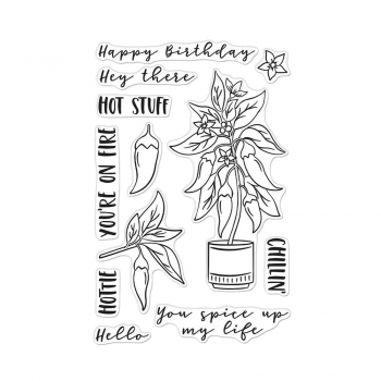 Hero Arts Clearstamps - Hot Stuff